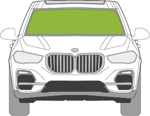 Afbeelding van Voorruit BMW X5 kleine camera sensor HUD