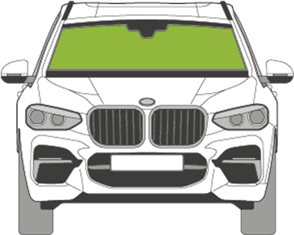 Afbeelding van Voorruit BMW X3 sensor 3x camera