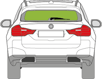 Afbeelding van Achterruit BMW iX3