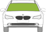 Afbeelding van Voorruit BMW 5-serie break 2007-2010 zonneband/sensor