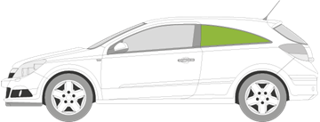 Afbeelding van Zijruit links Opel Astra GTC 