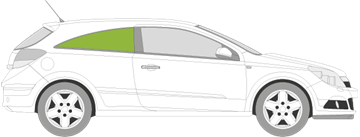 Afbeelding van Zijruit rechts Opel Astra GTC 
