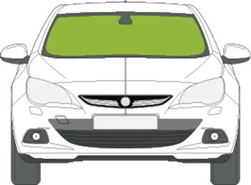 Afbeelding van Voorruit Opel Astra GTC