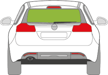 Afbeelding van Achterruit Opel Insignia break