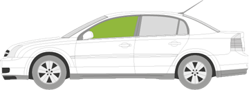 Afbeelding van Zijruit links Opel Vectra sedan