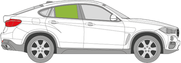 Afbeelding van Zijruit rechts BMW X6