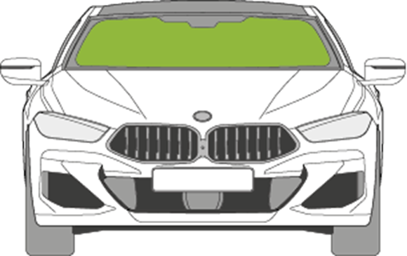 Afbeelding van Voorruit BMW 8-serie sensor/HUD