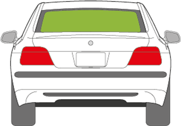 Afbeelding van Achterruit BMW 7-serie 