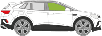 Afbeelding van Zijruit rechts Volkswagen ID.4 