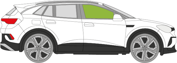 Afbeelding van Zijruit rechts Volkswagen ID.4 