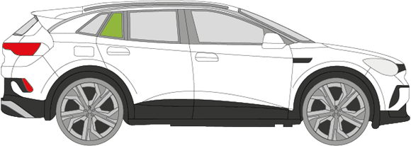Afbeelding van Zijruit rechts Volkswagen ID.4 