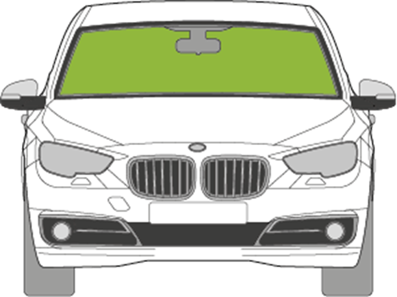 Afbeelding van Voorruit BMW 5-serie GT 2012-2016 sensor/HUD