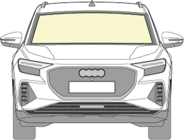 Afbeelding van Voorruit Audi Q4 E-Tron Sportback solar/camera/sensor/HUD