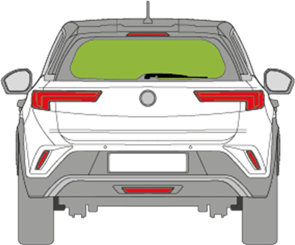 Afbeelding van Achterruit Opel Mokka 