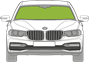 Afbeelding van Voorruit BMW 5-serie break 2020- sensor 1x camera HUD