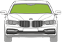 Afbeelding van Voorruit BMW 5-serie break 2020- sensor 3x camera HUD